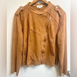 Umgee Faux Leather Jacket - Size Medium